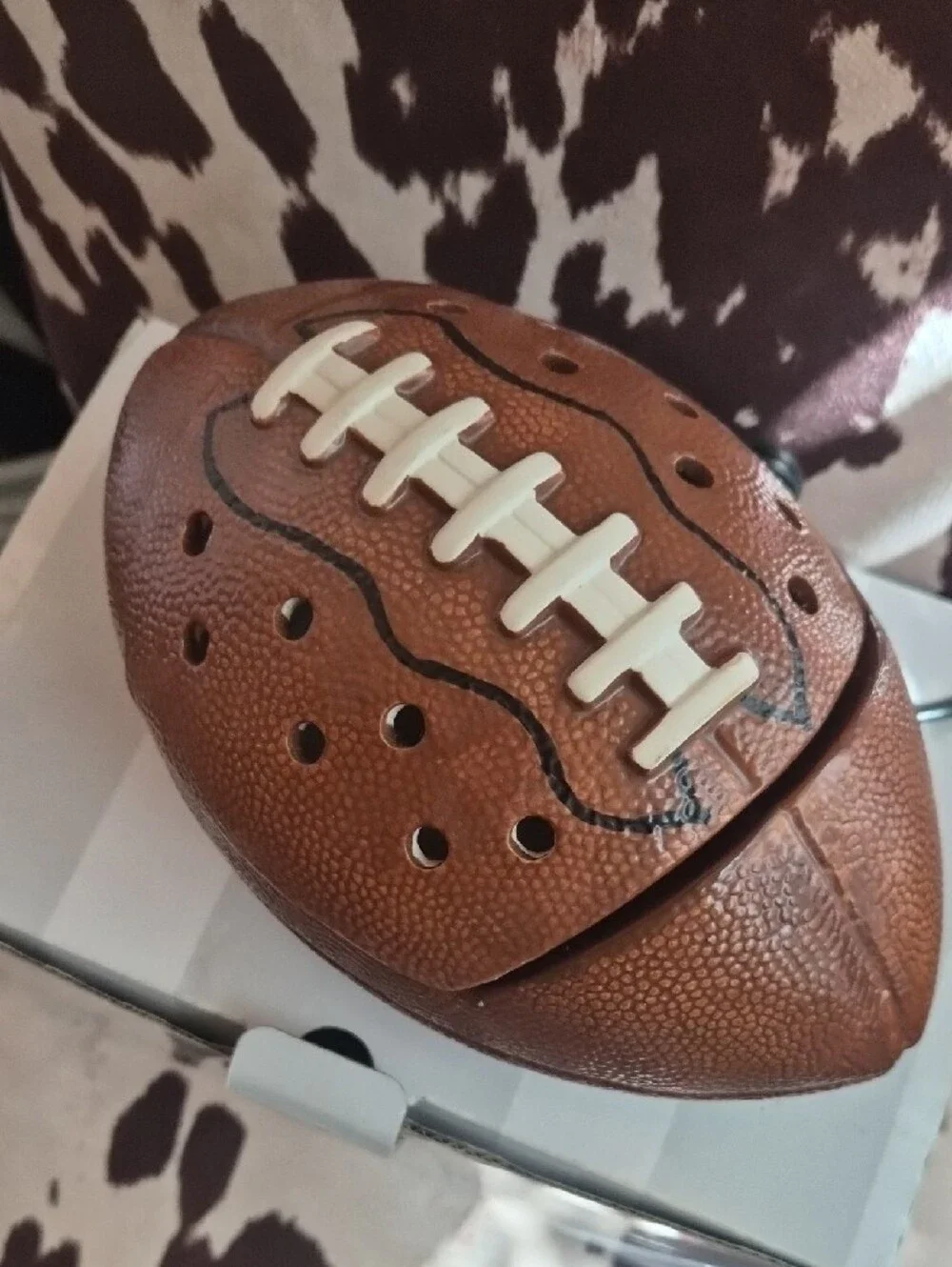 Scentsy football shaped